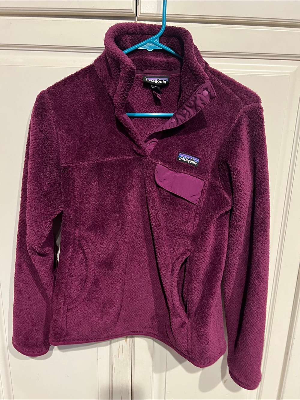 Patagonia Kids Plum Fleece Jacket
